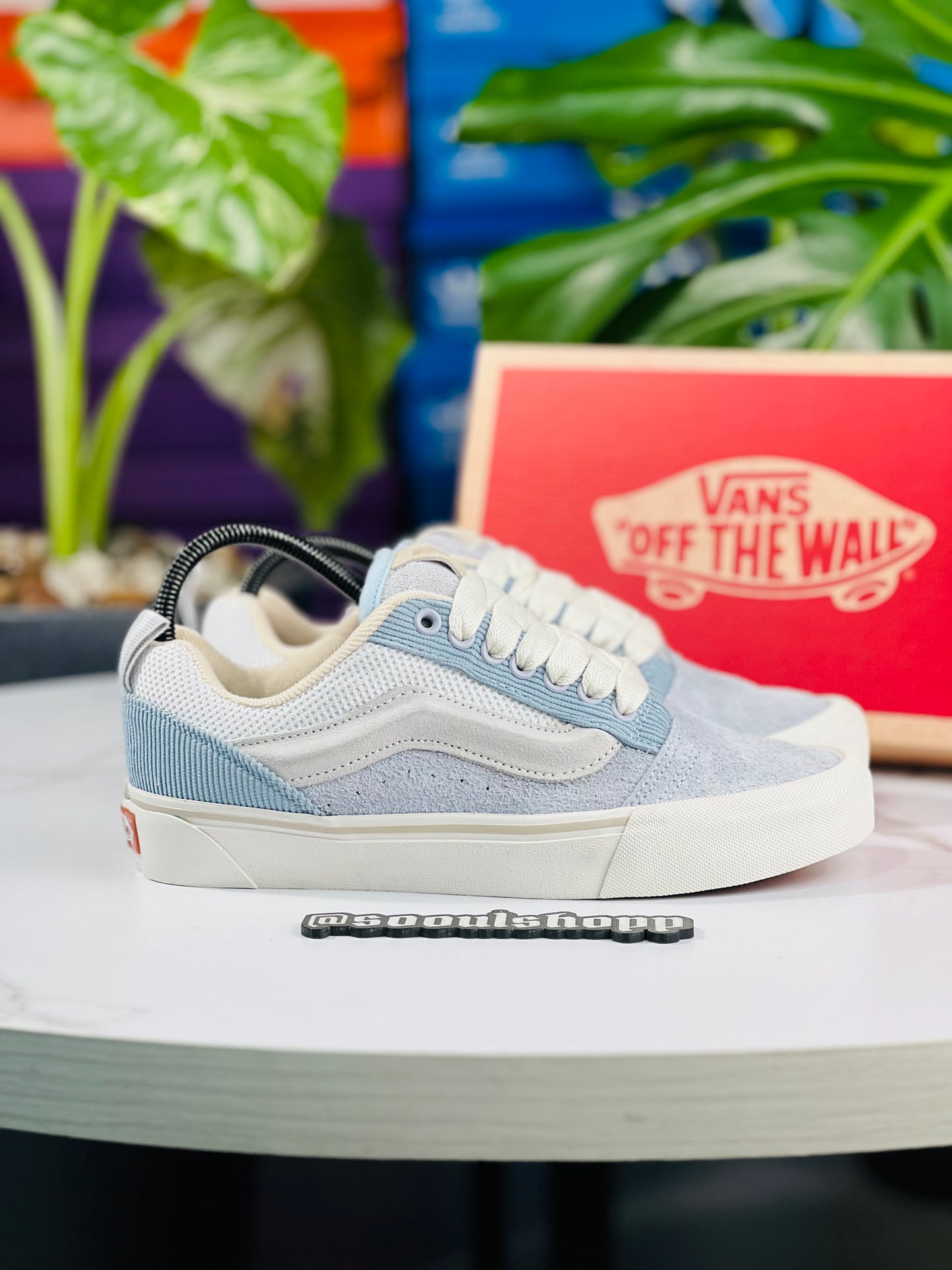 Vans Knu Skool Light Blue