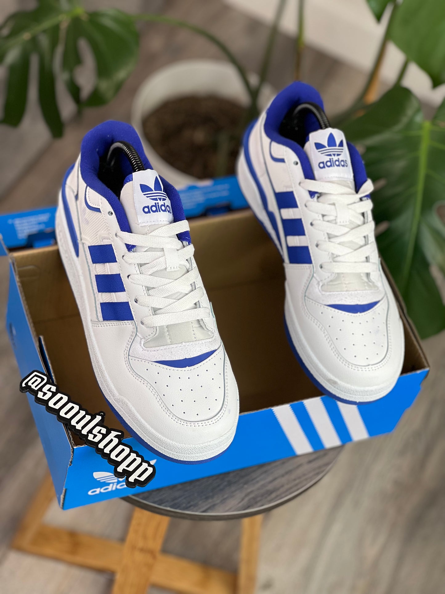 Adidas Forum White Blue