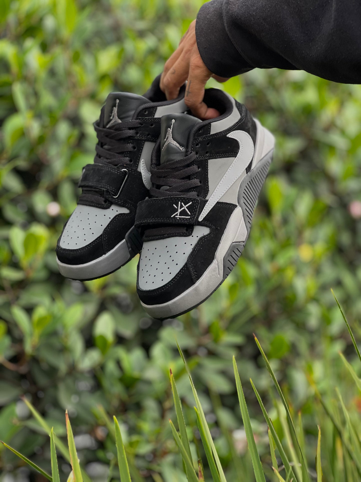 Air Jordan Jumpman X Travis “Cut The Check” Black and Grey
